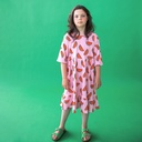 Watermelon - Flared Dress - CarlijnQ