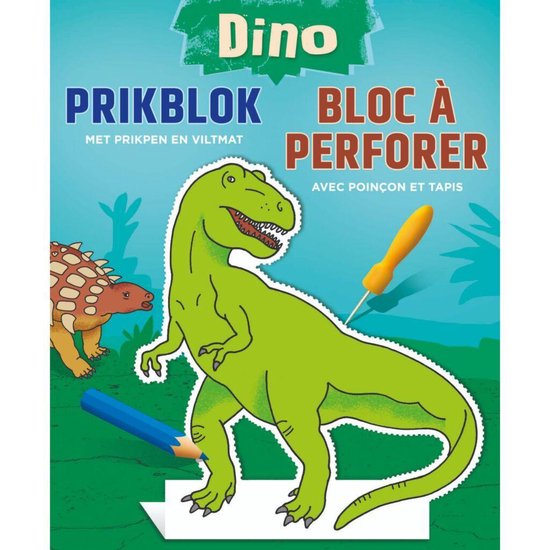 Boek: Prikblok Dino