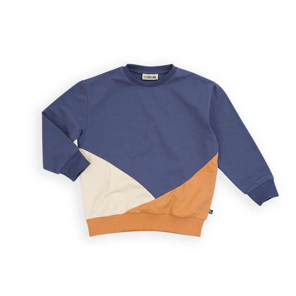 Basic - sweater color block - CarlijnQ