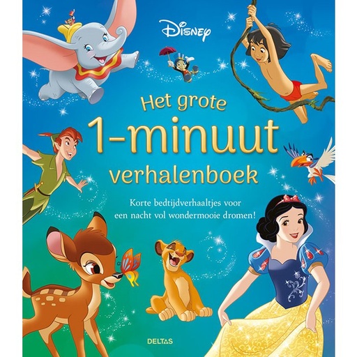 Boek: Disney - Het grote 1-minuut verhalenboek